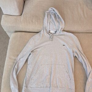 Lacoste long sleeved hooded Tshirt